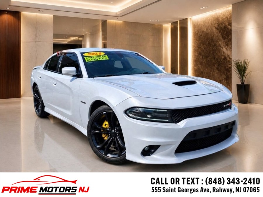 2021 Dodge Charger R/T RWD, available for sale in RAHWAY, New Jersey | Prime Motors NJ. RAHWAY, New Jersey