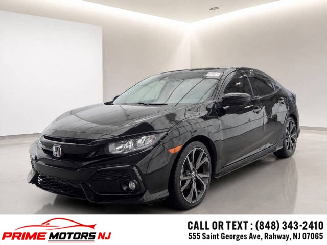 2019 Honda Civic Hatchback Sport CVT, available for sale in RAHWAY, New Jersey | Prime Motors NJ. RAHWAY, New Jersey