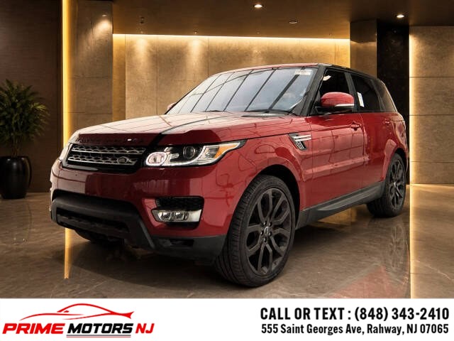 2016 Land Rover Range Rover Sport 4WD 4dr V6 HSE, available for sale in RAHWAY, New Jersey | Prime Motors NJ. RAHWAY, New Jersey