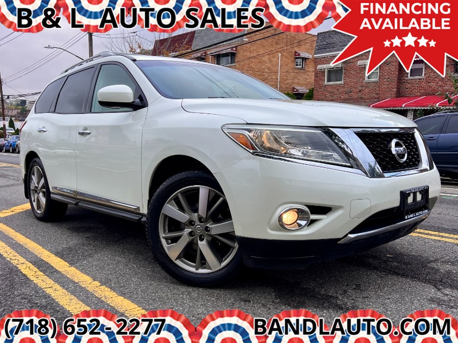 2016 Nissan Pathfinder 4WD 4dr Platinum, available for sale in Bronx, New York | B & L Auto Sales LLC. Bronx, New York