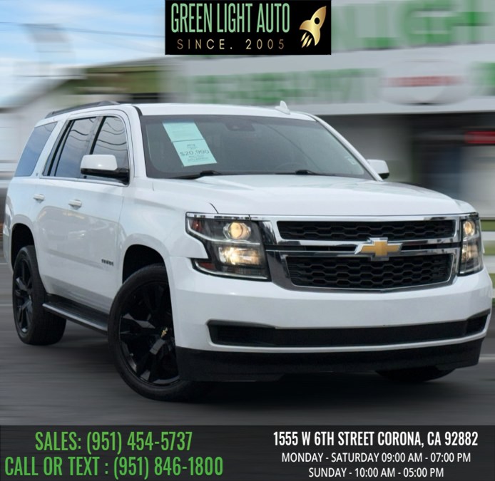 Used 2018 Chevrolet Tahoe in Corona, California | Green Light Auto. Corona, California
