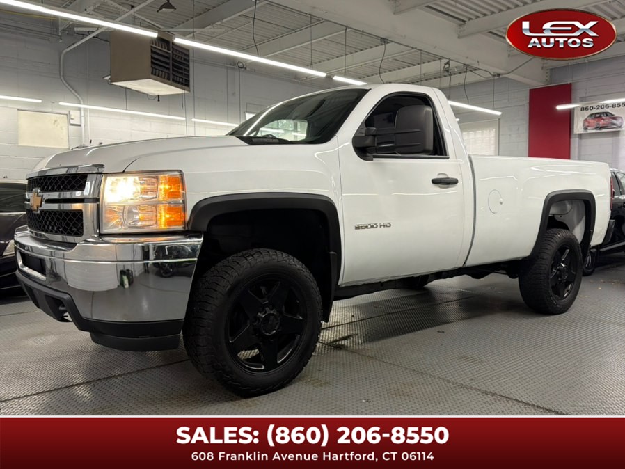 2014 Chevrolet Silverado 2500HD 4WD Reg Cab 133.7" Work Truck, available for sale in Hartford, Connecticut | Lex Autos LLC. Hartford, Connecticut