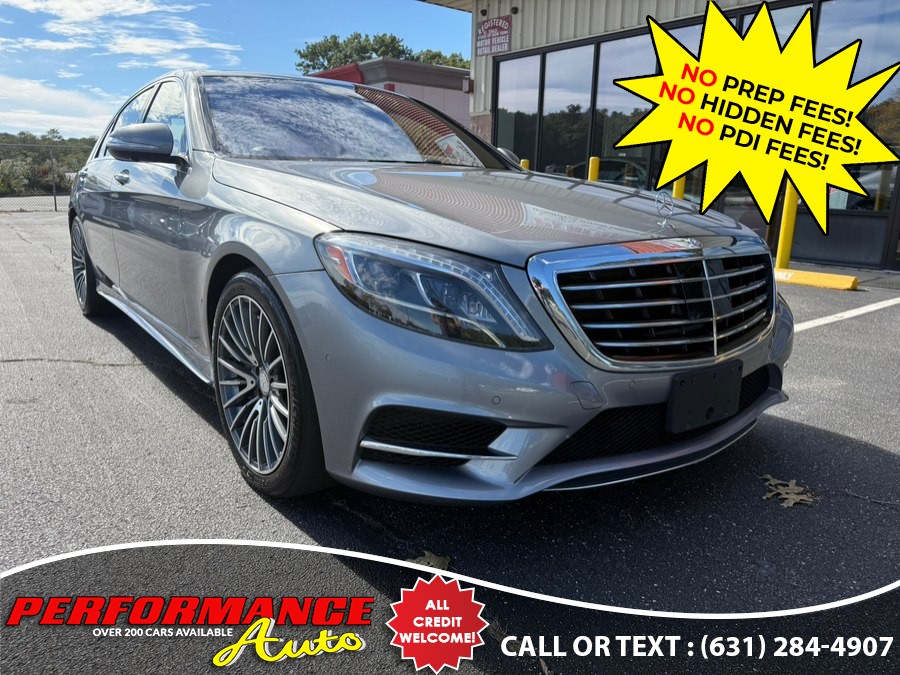 2015 Mercedes-Benz S-Class 4dr Sdn S 550 4MATIC, available for sale in Bohemia, New York | Performance Auto Inc. Bohemia, New York