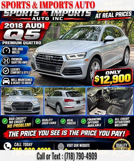 Used 2018 Audi Q5 in Brooklyn, New York | Sports & Imports Auto Inc. Brooklyn, New York