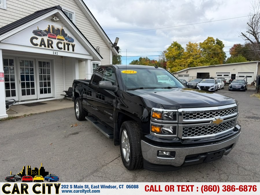 2014 Chevrolet Silverado 1500 2WD Double Cab 143.5" LT w/1LT, available for sale in East Windsor, Connecticut | Car City LLC. East Windsor, Connecticut