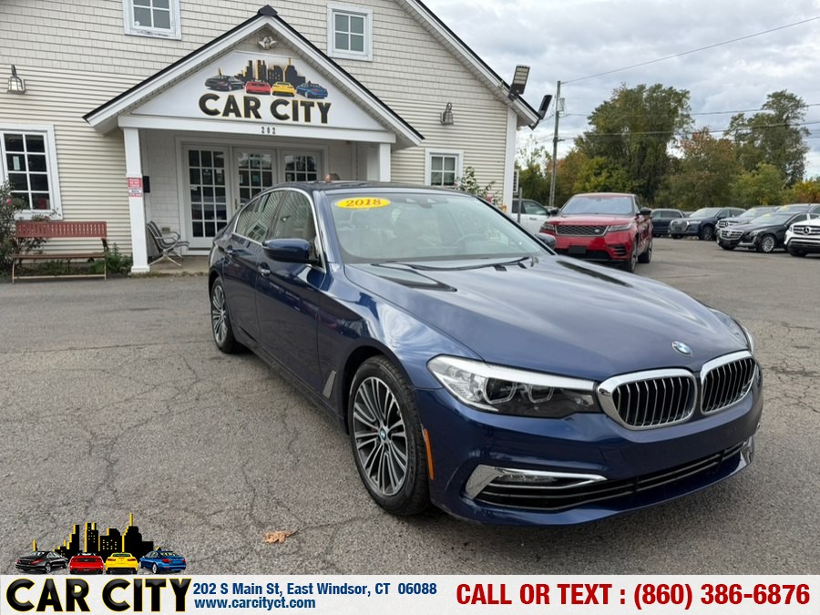 2018 BMW 5 Series 540i xDrive Sedan, available for sale in East Windsor, Connecticut | Car City LLC. East Windsor, Connecticut