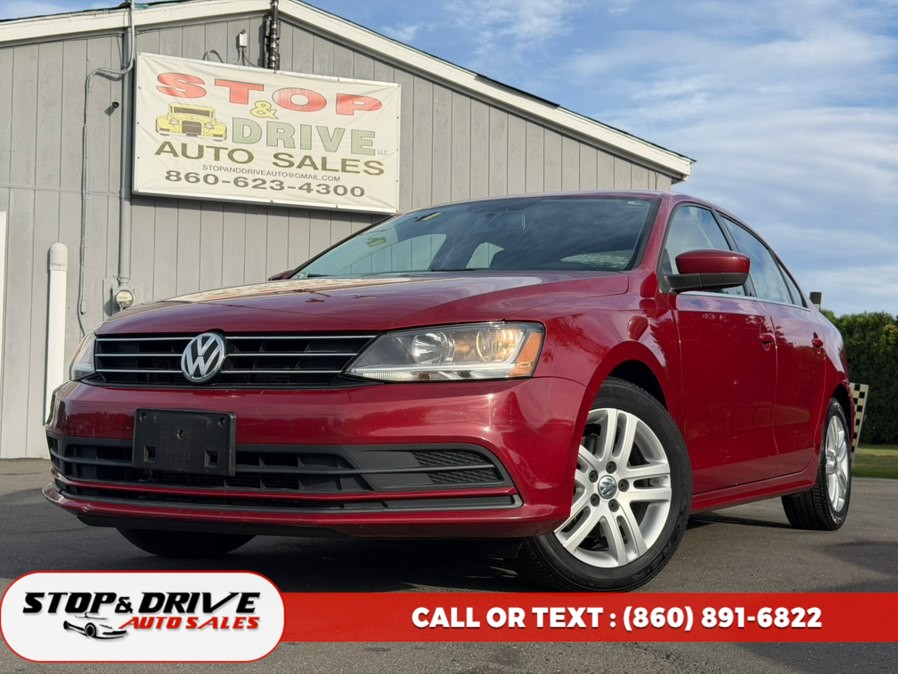 2017 Volkswagen Jetta 1.4T S Auto, available for sale in East Windsor, Connecticut | Stop & Drive Auto Sales. East Windsor, Connecticut