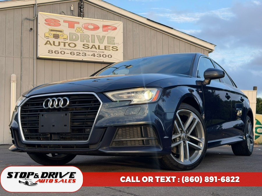 Used 2017 Audi A3 Sedan in East Windsor, Connecticut | Stop & Drive Auto Sales. East Windsor, Connecticut
