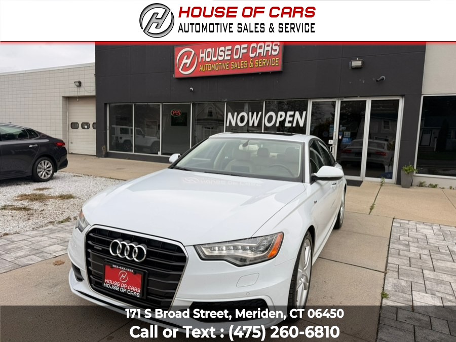 2015 Audi A6 4dr Sdn quattro 3.0T Premium Plus, available for sale in Meriden, Connecticut | House of Cars CT. Meriden, Connecticut
