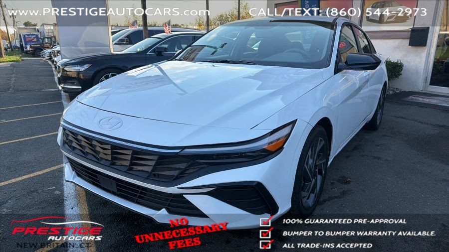 Used 2025 Hyundai Elantra in NEW BRITAIN, Connecticut | Prestige Auto Superstore. NEW BRITAIN, Connecticut