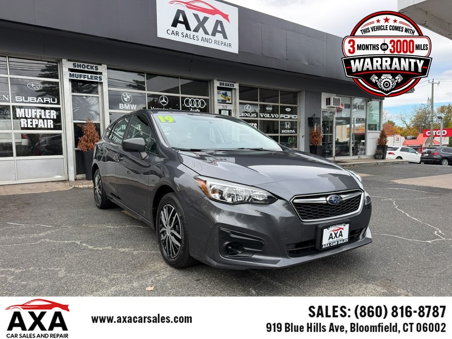 2019 Subaru Impreza 2.0i Sport 5-door CVT, available for sale in Bloomfield, Connecticut | AXA Car Sales and Repair LLC. Bloomfield, Connecticut