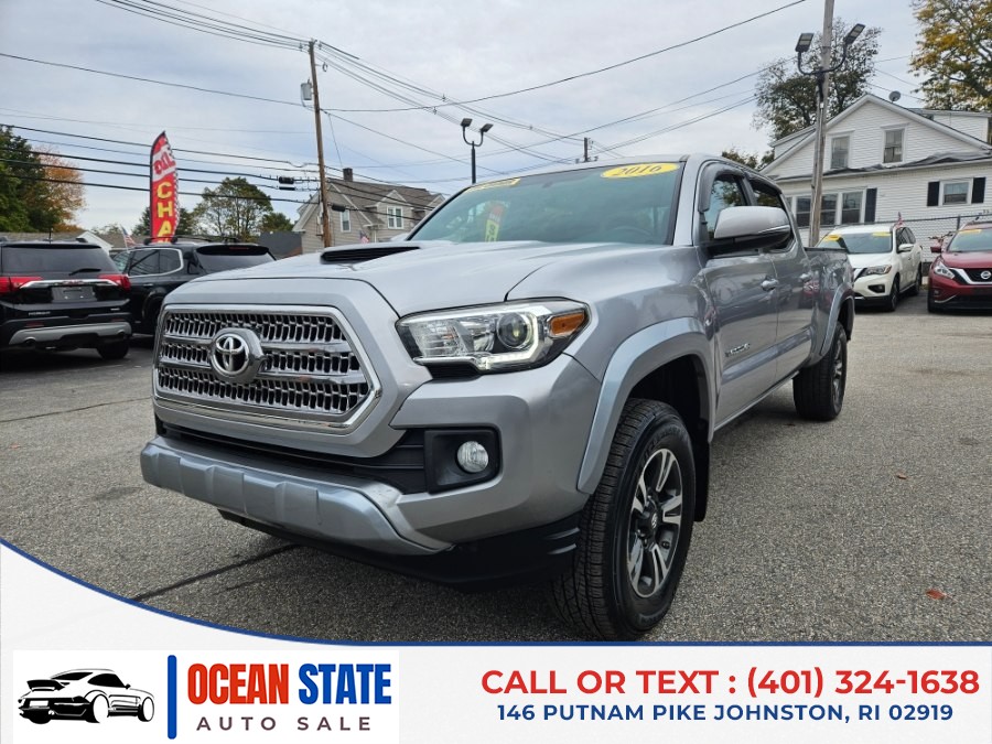 2016 Toyota Tacoma 4WD Double Cab LB V6 AT SR5 (Natl), available for sale in Johnston, Rhode Island | Ocean State Auto Sales. Johnston, Rhode Island