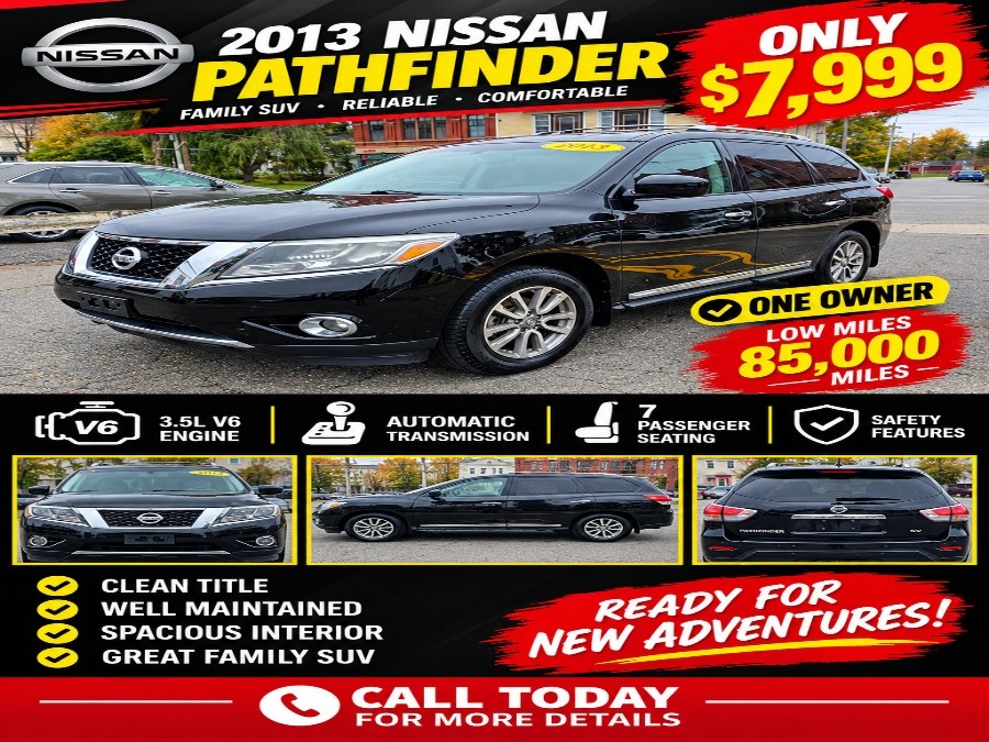 2013 Nissan Pathfinder 4WD 4dr SV, available for sale in Whitman, Massachusetts | Whitman Auto Center. Whitman, Massachusetts