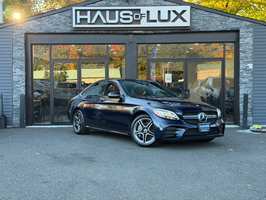 Blue 2020 Mercedes-Benz C-Class Sedan All-Wheel Drive Automatic