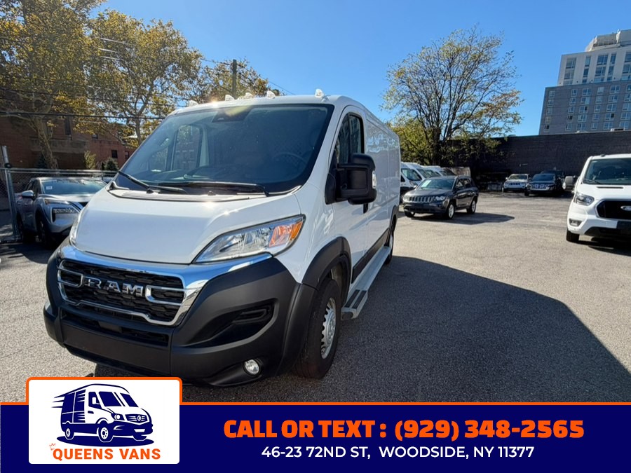 2025 Ram ProMaster Cargo Van Tradesman 2500 Low Roof 136" WB w/Pass Seat, available for sale in Woodside, New York | Queens Vans LLC. Woodside, New York