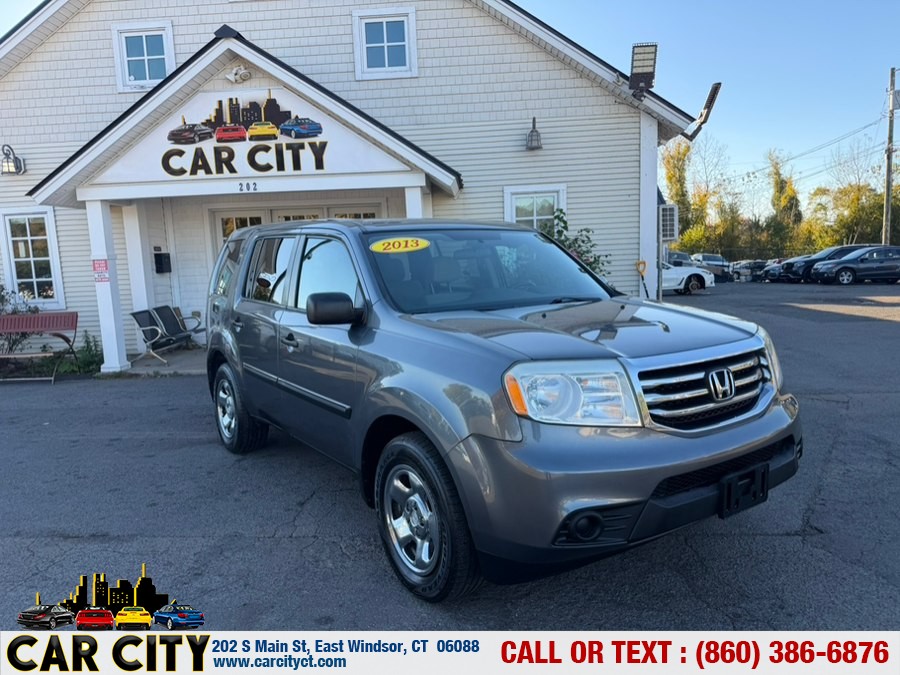 2013 Honda Pilot 4WD 4dr LX, available for sale in East Windsor, Connecticut | Car City LLC. East Windsor, Connecticut