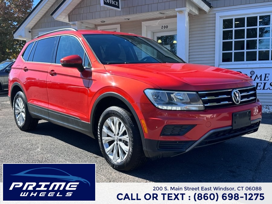 2019 Volkswagen Tiguan 2.0T S 4MOTION, available for sale in East Windsor, Connecticut | Prime Wheels. East Windsor, Connecticut