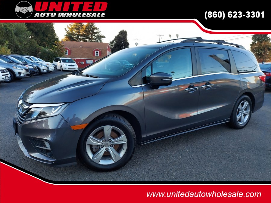 2018 Honda Odyssey EX-L w/Navi/RES Auto, available for sale in East Windsor, Connecticut | United Auto Sales of E Windsor, Inc. East Windsor, Connecticut