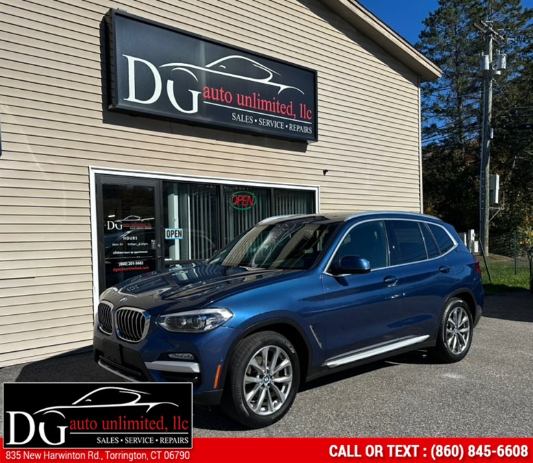 2019 BMW X3 xDrive30i, available for sale in Torrington, Connecticut | DG Auto Unlimited, LLC. Torrington, Connecticut