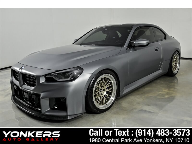 Gray (Frozen Pure Grey Metallic) 2025 BMW M2 Coupe Rear-Wheel Drive 6-Speed Manual