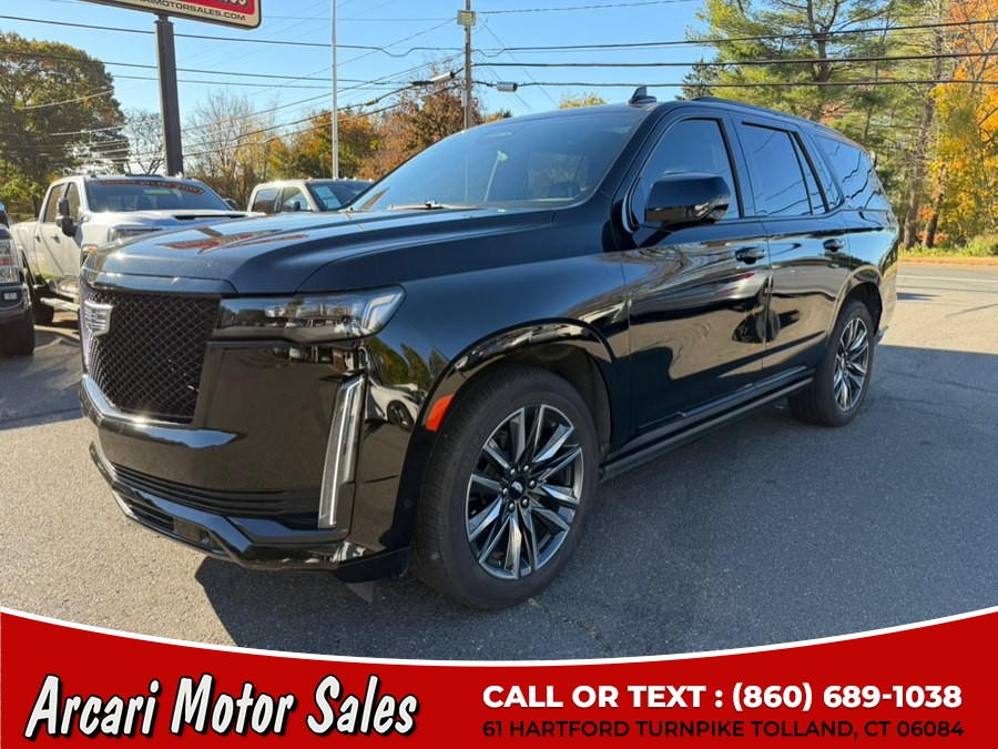 2022 Cadillac Escalade 4WD 4dr Sport Platinum, available for sale in Tolland, Connecticut | Arcari Motor Sales. Tolland, Connecticut