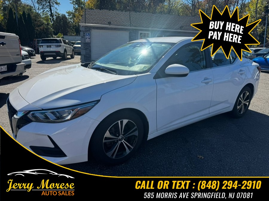 2022 Nissan Sentra SV CVT, available for sale in Springfield, New Jersey | Jerry Morese Auto Sales. Springfield, New Jersey