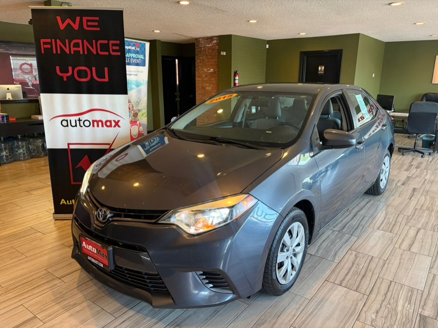 2015 Toyota Corolla 4dr Sdn CVT LE Plus (Natl), available for sale in Branford, Connecticut | AutoMax Branford. Branford, Connecticut