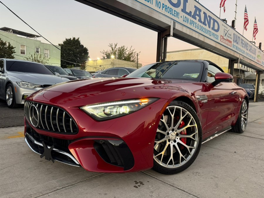 2022 Mercedes-Benz SL AMG SL 55 Roadster, available for sale in Jamaica, New York | Sunrise Autoland. Jamaica, New York
