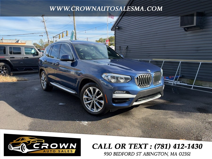 2018 BMW X3 xDrive30i Sports Activity Vehicle, available for sale in Abington, Massachusetts | Crown Auto Sales. Abington, Massachusetts