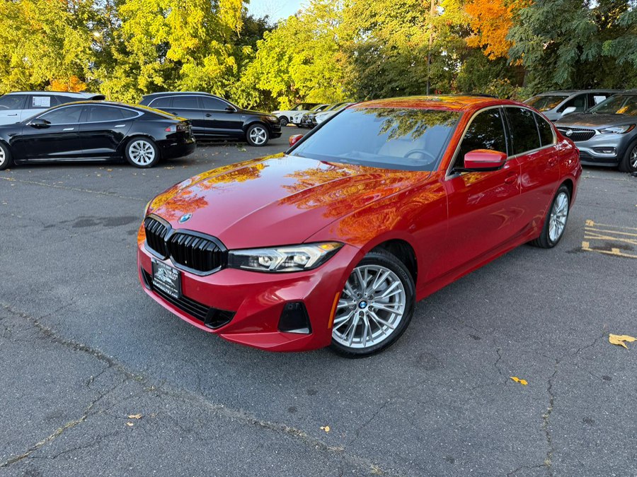 Melbourne Red Metallic 2024 BMW 3 Series Sedan All-Wheel Drive Automatic