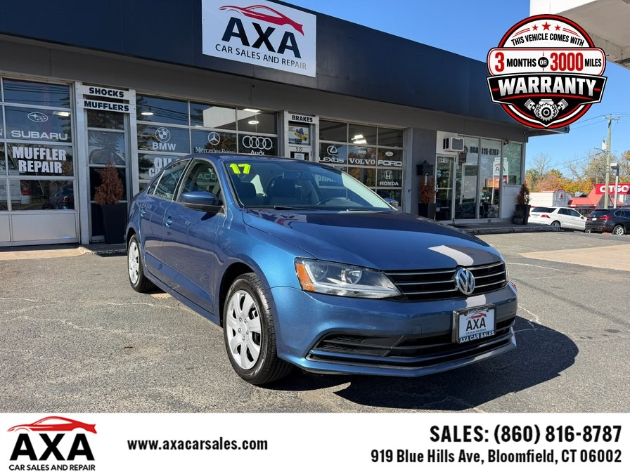 2017 Volkswagen Jetta 1.4T S Auto, available for sale in Bloomfield, Connecticut | AXA Car Sales and Repair LLC. Bloomfield, Connecticut