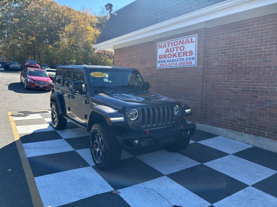 2020 Jeep Wrangler Unlimited Rubicon 4x4, available for sale in Waterbury, Connecticut | National Auto Brokers, Inc.. Waterbury, Connecticut