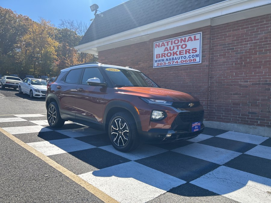 2021 Chevrolet Trailblazer AWD 4dr ACTIV, available for sale in Waterbury, Connecticut | National Auto Brokers, Inc.. Waterbury, Connecticut