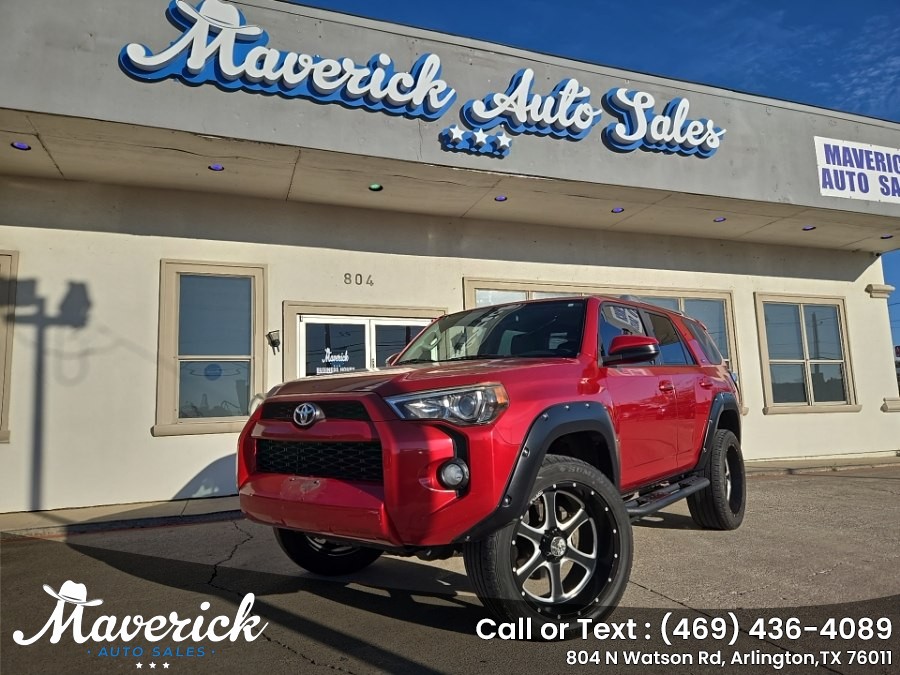 2016 Toyota 4Runner RWD 4dr V6 SR5 (Natl), available for sale in Arlington, Texas | Maverick Auto Sales. Arlington, Texas