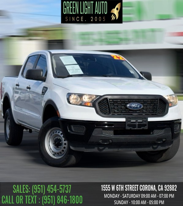 Used 2022 Ford Ranger in Corona, California | Green Light Auto. Corona, California