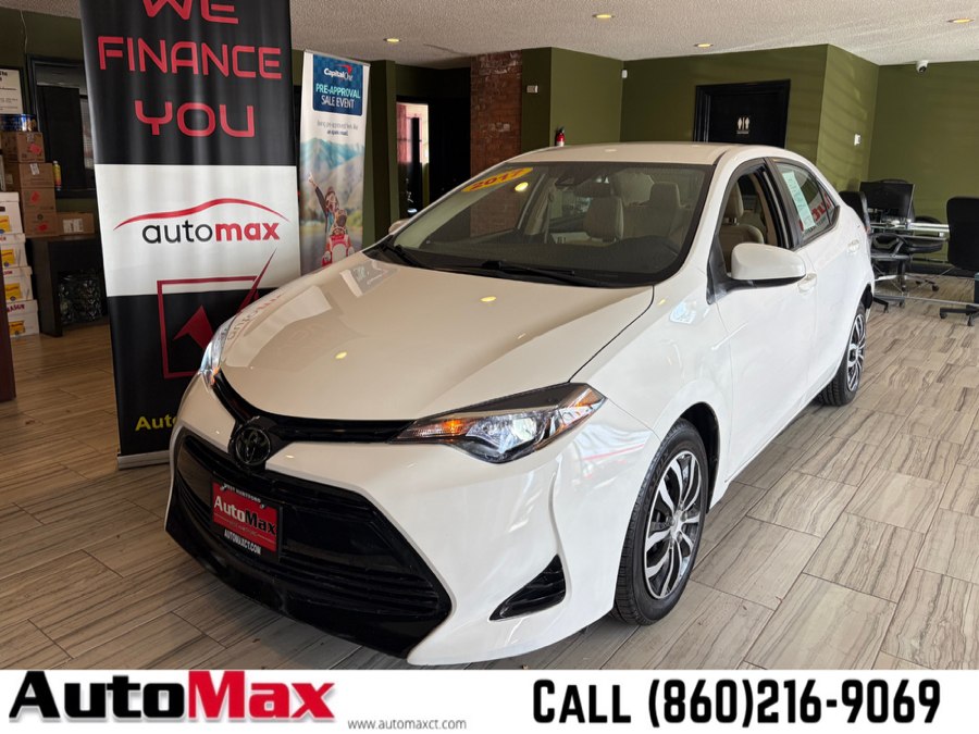 2017 Toyota Corolla LE CVT (Natl), available for sale in West Hartford, Connecticut | AutoMax. West Hartford, Connecticut