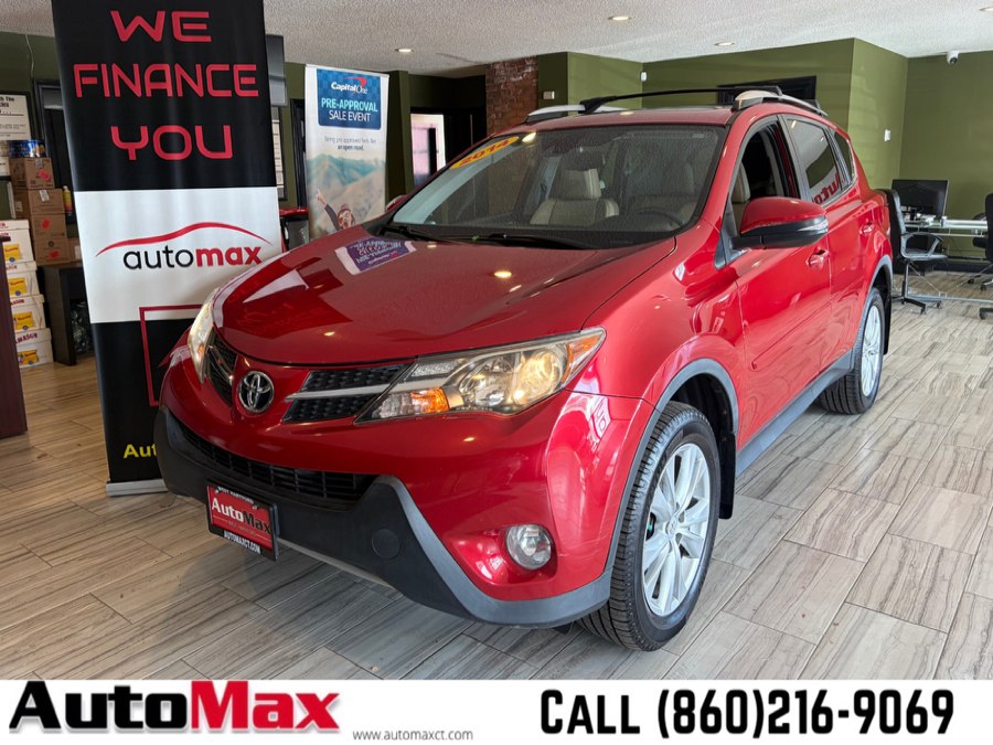 2014 Toyota RAV4 AWD 4dr Limited (Natl), available for sale in West Hartford, Connecticut | AutoMax. West Hartford, Connecticut