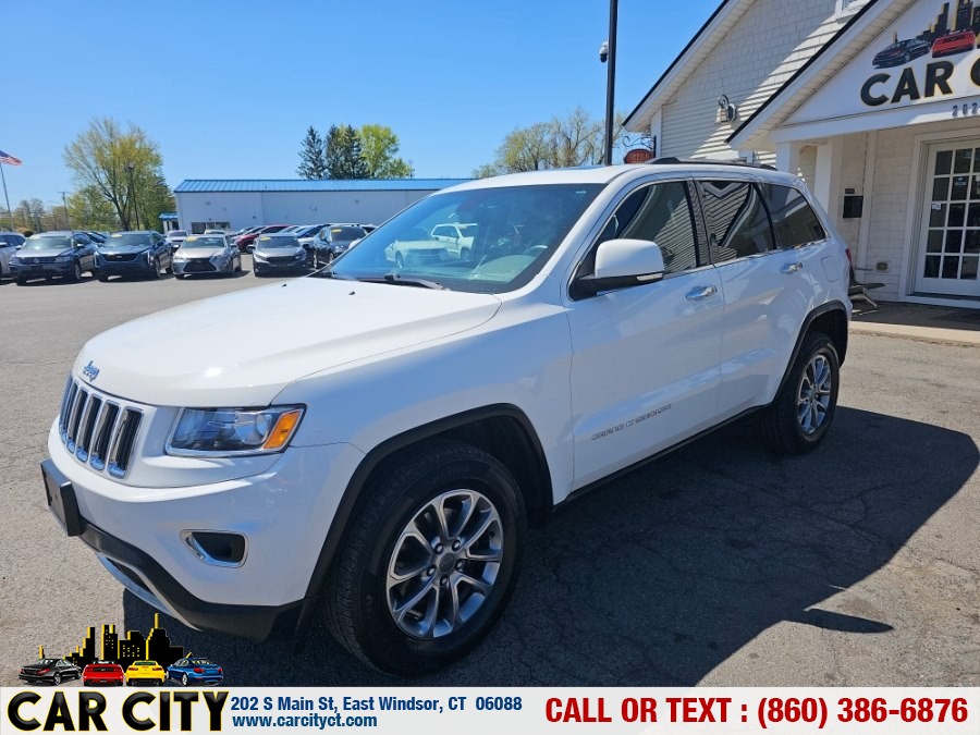 2014 Jeep Grand Cherokee 4WD 4dr Limited, available for sale in East Windsor, Connecticut | Car City LLC. East Windsor, Connecticut