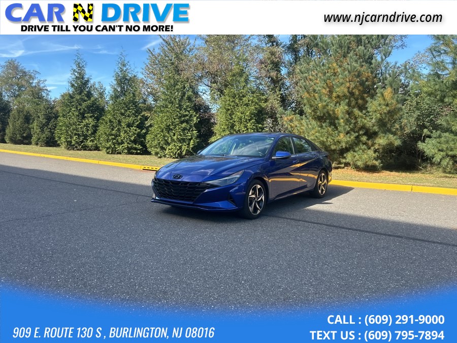 Used 2021 Hyundai Elantra in Burlington, New Jersey | Car N Drive. Burlington, New Jersey