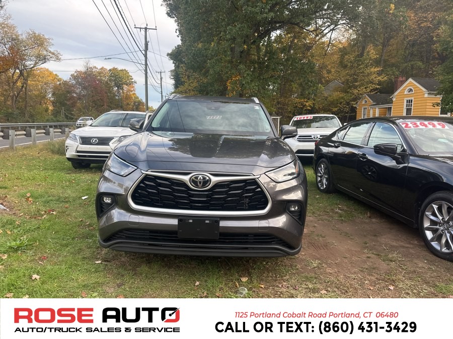 2022 Toyota Highlander XLE AWD (Natl), available for sale in Portland, Connecticut | Rose Auto LLC. Portland, Connecticut