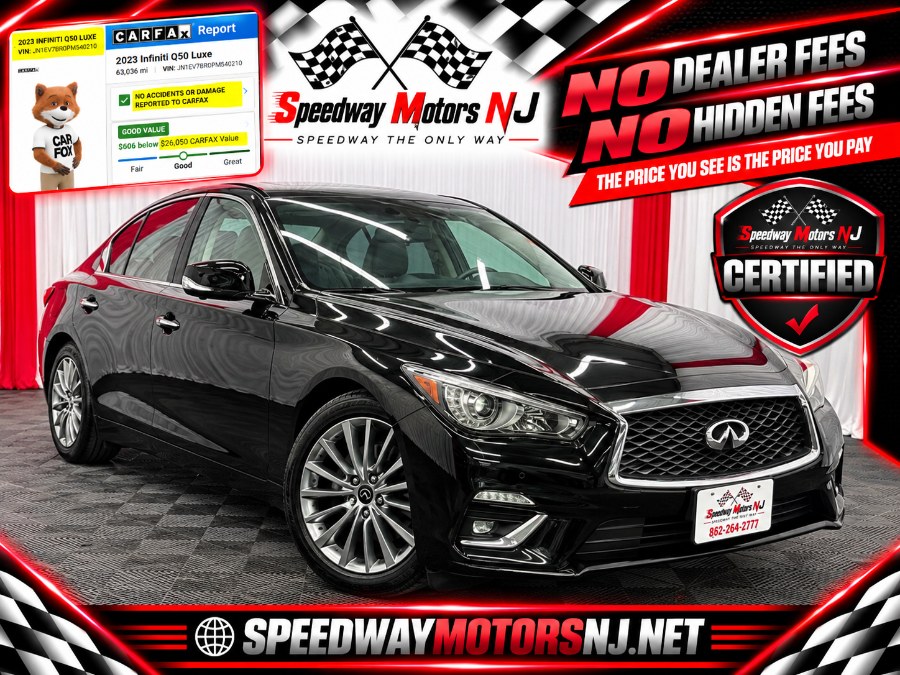 Used 2023 INFINITI Q50 in Paterson, New Jersey | Speedway Motors LLC. Paterson, New Jersey