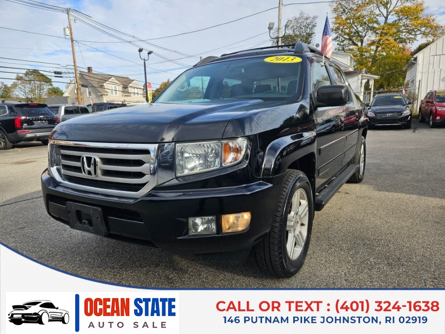 2013 Honda Ridgeline 4WD Crew Cab RTL, available for sale in Johnston, Rhode Island | Ocean State Auto Sales. Johnston, Rhode Island