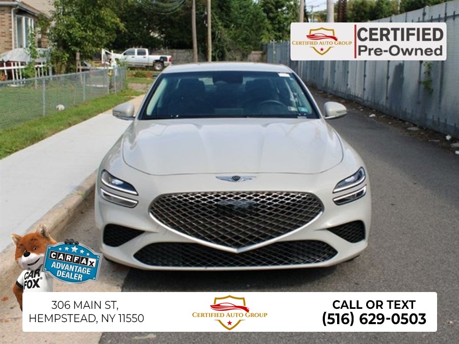 Used 2025 Genesis G70 in Hempstead, New York | Certified Automotive Group. Hempstead, New York