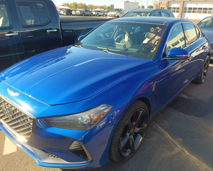 2019 Genesis G70 3.3T Advanced RWD, available for sale in Meriden, Connecticut | T E A M Auto Center. Meriden, Connecticut