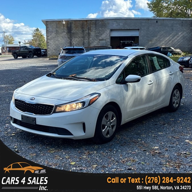 2018 Kia Forte LX Auto, available for sale in Norton, Virginia | Cars 4 Sales Inc. Norton, Virginia