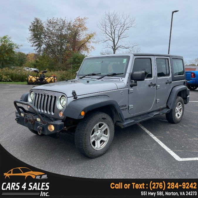 2017 Jeep Wrangler Unlimited Sport RHD 4x4, available for sale in Norton, Virginia | Cars 4 Sales Inc. Norton, Virginia