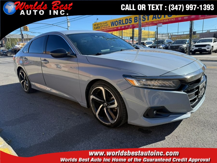 Used 2021 Honda Accord Sedan in Brooklyn, New York | Worlds Best Auto Inc. Brooklyn, New York