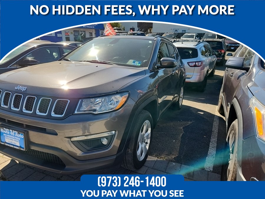 2019 Jeep Compass Latitude 4x4, available for sale in Lodi, New Jersey | Route 46 Auto Sales Inc. Lodi, New Jersey