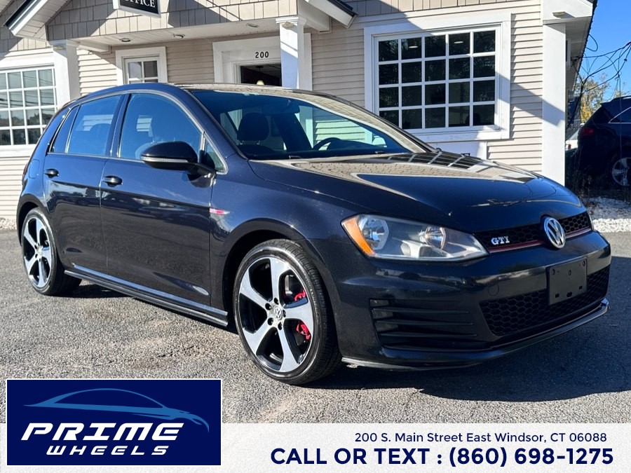2015 Volkswagen Golf GTI 4dr HB DSG S, available for sale in East Windsor, Connecticut | Prime Wheels. East Windsor, Connecticut
