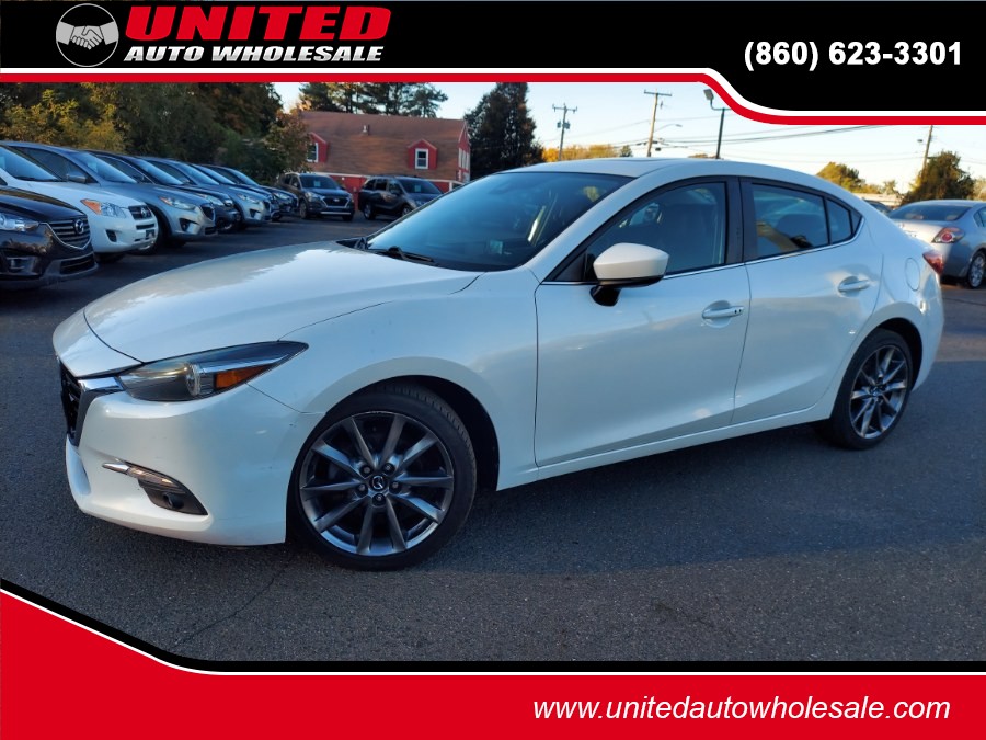 2018 Mazda Mazda3 4-Door Grand Touring Auto, available for sale in East Windsor, Connecticut | United Auto Sales of E Windsor, Inc. East Windsor, Connecticut